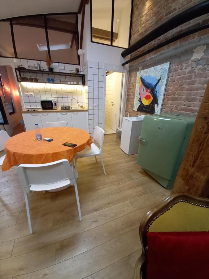 Brickloft In The Heart Of Belgrade Lägenhet Exteriör bild